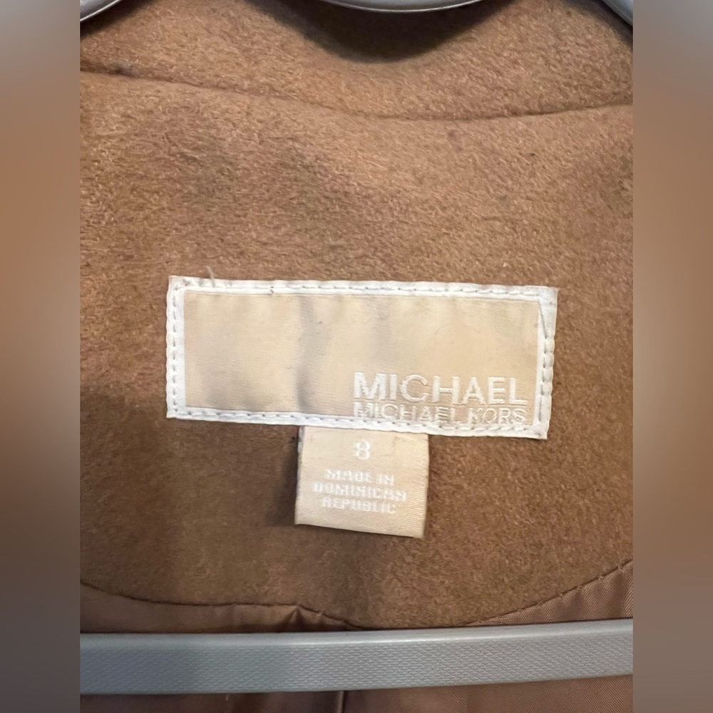 Michael Kors Wool Belted Coat